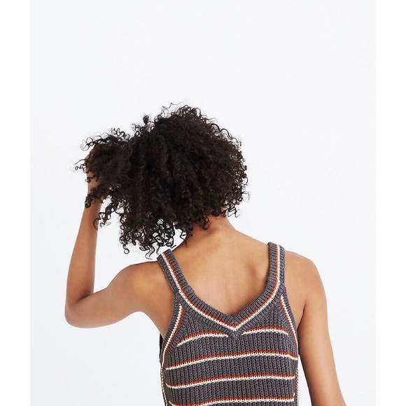 Madewell Stockton Sweater Tank in Stripe XS NWOT - Picture 5 of 9